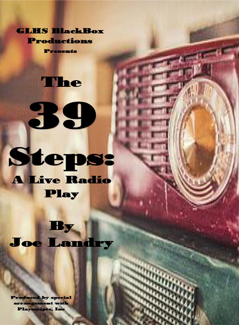 Promotional poster for production